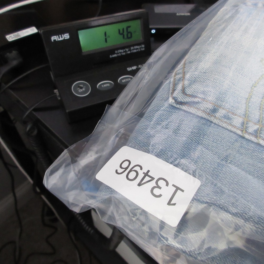 Vintage Lucky Brand Jeans Dungaree Easy Rider Bootleg Distressed Button‎ Fly USA - Picture 14 of 14